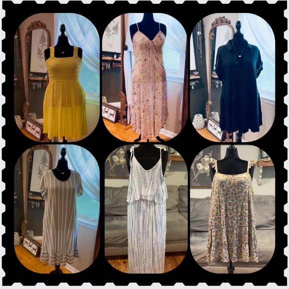 MYSTERY BOX - 2x 16w Plus Size Tops Pants Shorts Dress Swimsuit Blouse Shoes 10 - Picture 7 of 15